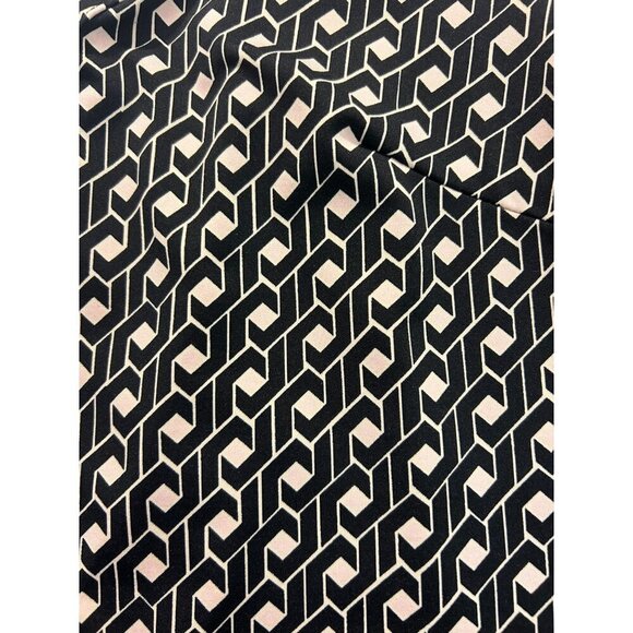 Julie Brown NYC Womens Geometric Print Wrap Dress 3/4 Sleeve Medium - Picture 5 of 5